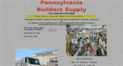 Desktop Screenshot of pennbuilders.com